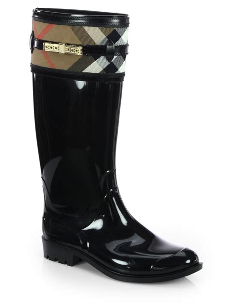 boot rain burberry|burberry rain boots outlet.